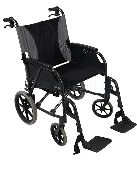 Wheelchair Small Wheels Black